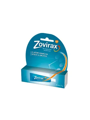 Zovirax 50 mg/g Aciclovir Creme 2 g