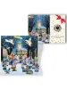 LEROS Kräuter-Adventskalender mit Weihnachtskrippe – 24 Teebeutel