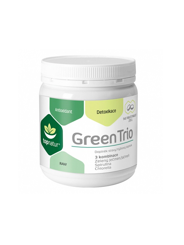 Green Trio Chlorella Spirulina Gerstengras