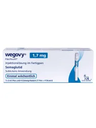 Wegovy® 1,70 mg FlexTouch® Injektionslösung im Fertigpen - 1 Fertigpen 3 ml + 4 Nadeln