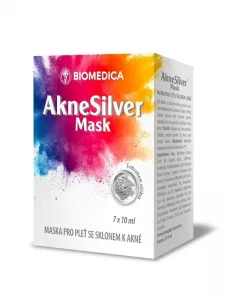 Hautmaske mit Silber für zu Akne...