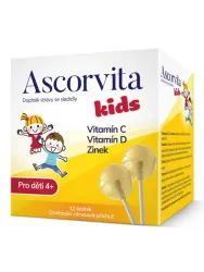Ascorvita Kids Lutscher für Kinder 12 Stück