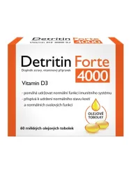 Detritin Forte Vitamin D3 4000 IE 60 Weichkapseln