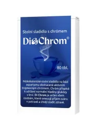 Di Chrom Tafelsüßstoff mit Chrom 80 Tabletten