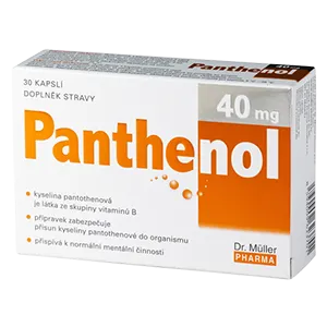 Panthenol Kapseln, 40 mg.
	Für ...