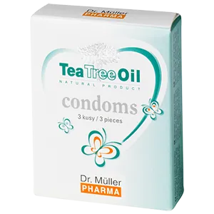 Kondome mit australischem Teebau...