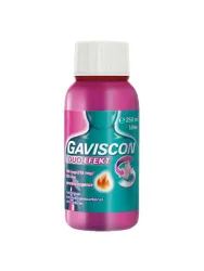 Gaviscon Duo Efekt 500-213-325 mg Suspension 250 ml