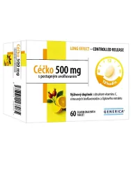 Generica Vitamin C 500 mg mit verlängerter Wirkstofffreisetzung 60 Tabletten