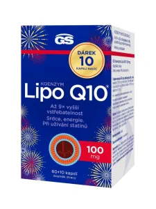 GS Coenzym Lipo Q10 100 mg 60+10...