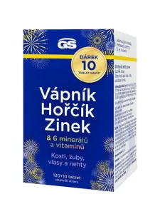 GS Kalzium, Magnesium, Zink 130+10 Tabletten Geschenk