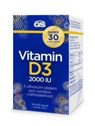 GS Vitamin D3 2000 IE 90+30 Kapseln Geschenk