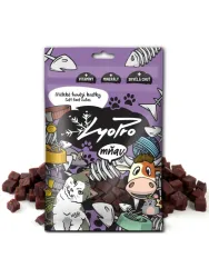 Lyopro Cat Katzenleckerli, getrocknet, weiche Rindfleischwürfel 70 g