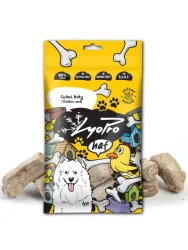 Lyopro Hundeleckerli, gefriergetrocknet, Hühnerhälse 50 g