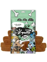 Lyopro Hundeleckerli, getrocknet, Kaninchenstreifen 70 g