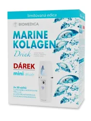 MARINE KOLAGEN Drink 2x30 Beutel + Geschenk Mini-Diffusor