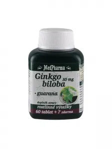 Ginkgo biloba ist ein Baum, aus ...