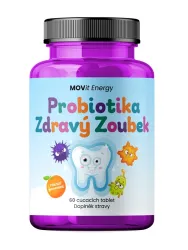 MOVit Probiotika Gesunde Zähne Orange 60 Lutschtabletten