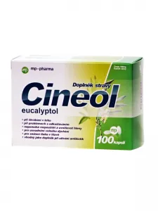 Ähnlich wie Soledum.
	Mp Cineol...