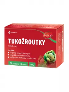 Kapseln mit Artischocke für eine...