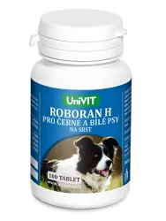 Roboran H für schwarze und weiße Hunde 100 Tabletten