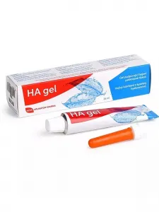 Das sterilisierte Gel mit Hyalur...