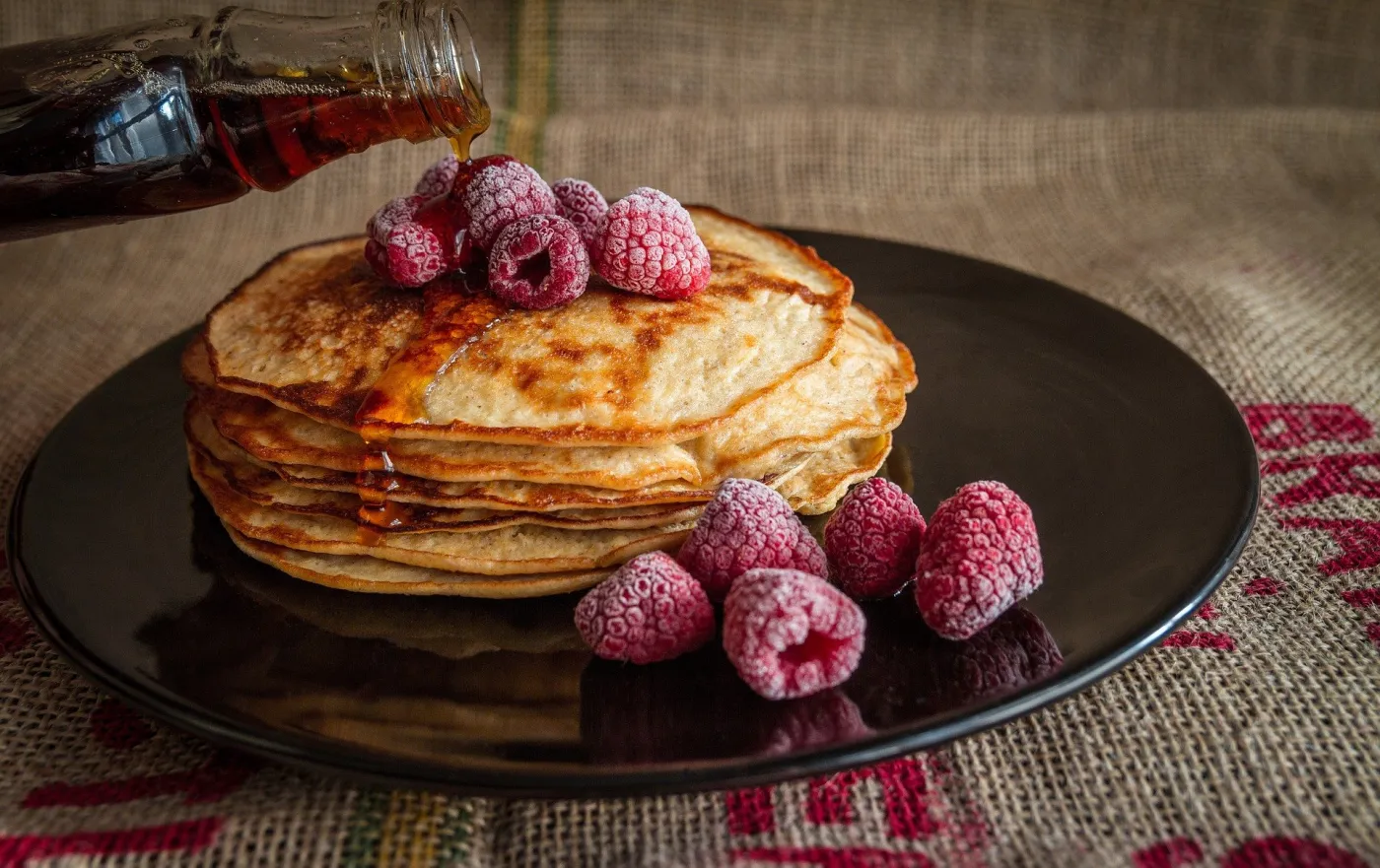 Pancakes am Morgen, den Morgen genießen mit der richtigen Morgenroutine