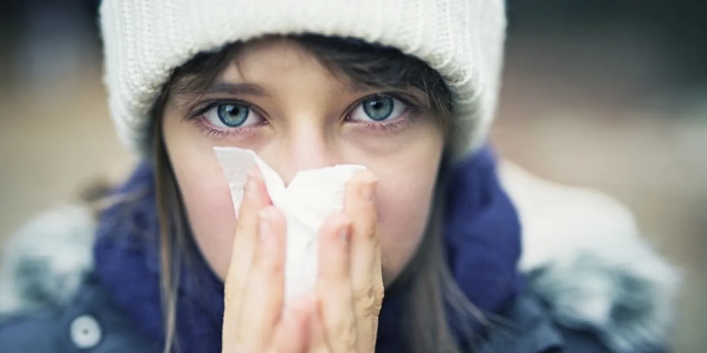 Erkältungsallergie, sensibel für Kälte