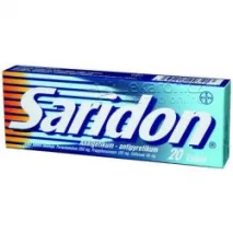 Saridon beendet Schmerzen jeder Art, sei Kopfschmerzen oder Menstruationsschmerzen